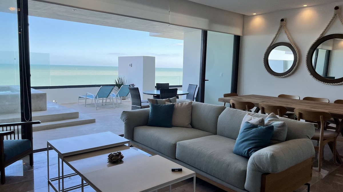 Telchac Puerto Condo | Luxury condo w/private jacuzzi and flamingo views
