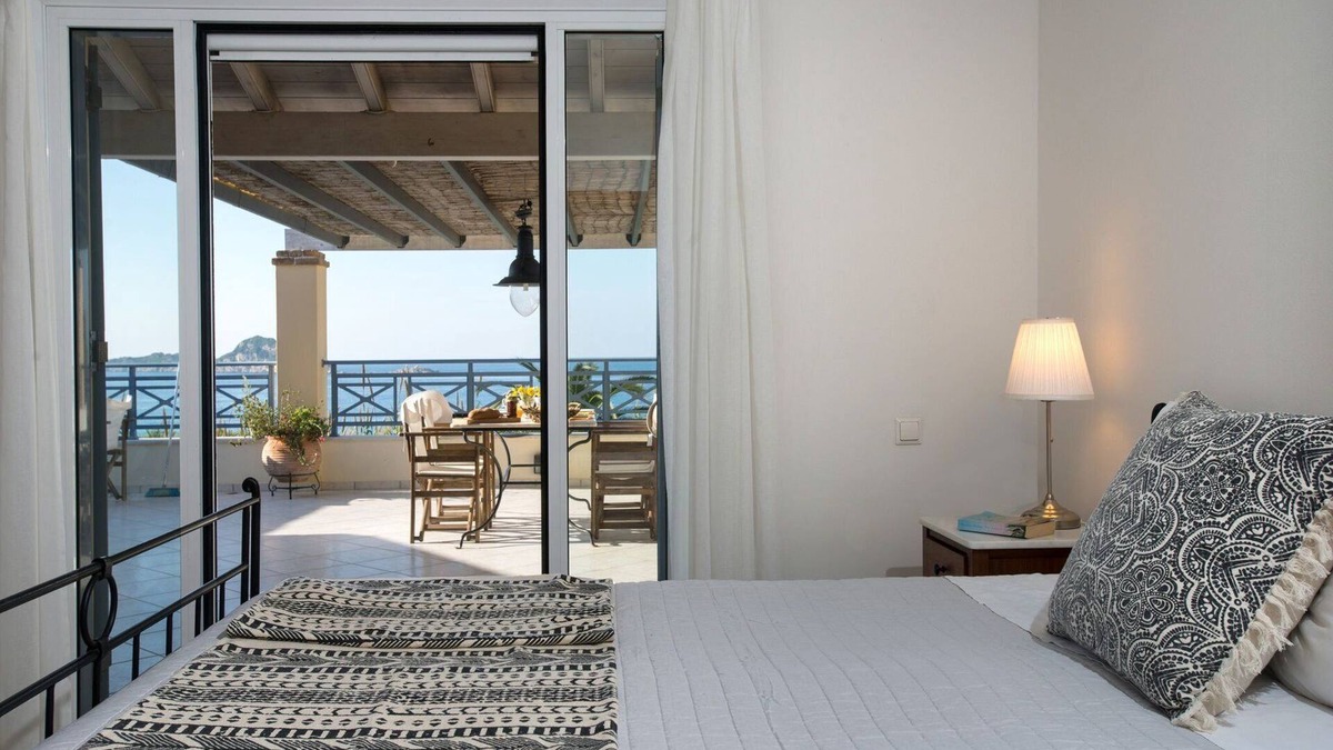 Arillas Villa | Luxury Corfu Villa | 3 Bedroom Villa Panorama| Sea View | Private Pool | Arillas