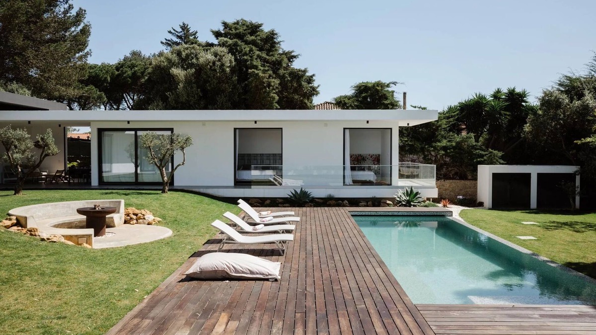 Cascais Villa | Luxury designer villa 2023 448 sq.mn and 2000 sq.mn of landn4 min golf nn