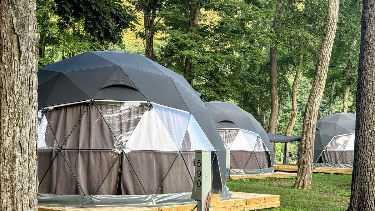 Gilboa Cabin | Luxury Dome Glamping in the Heart of the Catskills