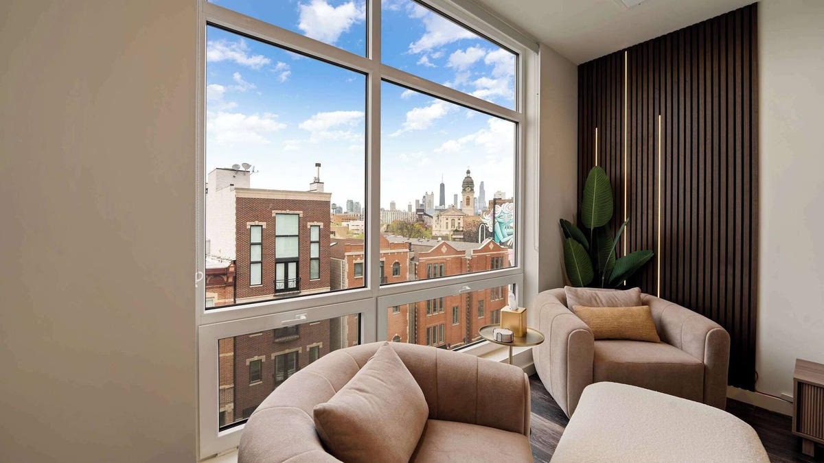 River West Apartment | Luxury Downtown Chicago 2BD-2BA View-Gym-Rooftop