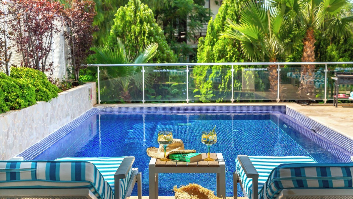 Kalkan Apartment | Luxury Duplex Apartment With Large Private Pool 3 Bedrooms Sleeps 6 8128795