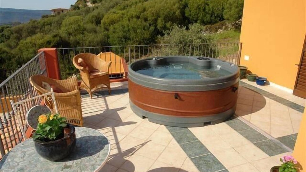 Magomadas Villa | Luxury Family Villa with Two Spa Pools in 4 acreas of Olive Grove