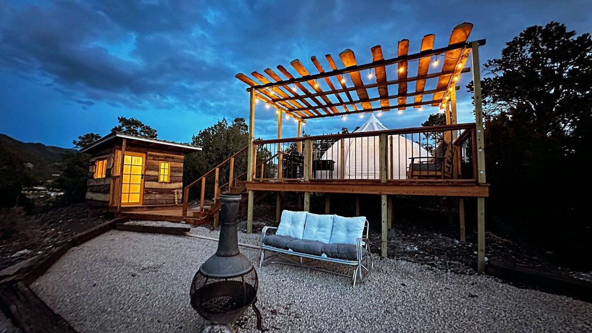 High Rolls Mountain Park RV Rental | Luxury Glamping in High Rolls Mountain Park, NM Stunning Views & Modern Comforts