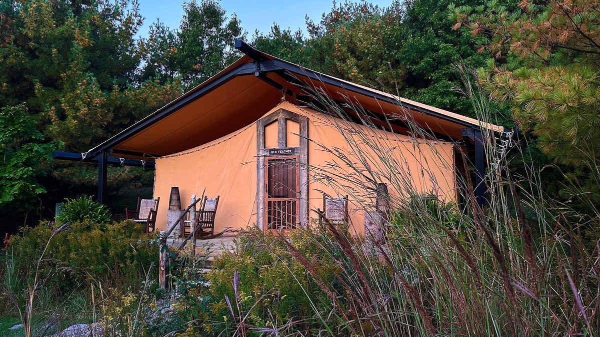 Dover Cabin | Luxury Glamping Tent on 400 acres!