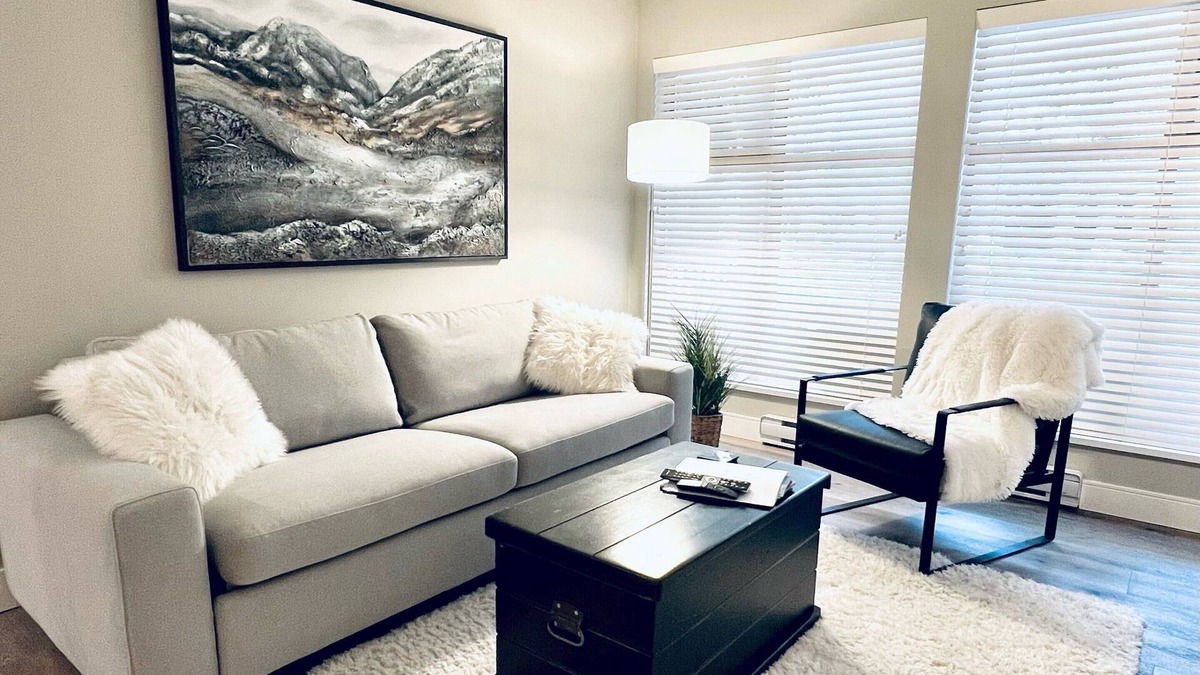 Village North Condo | Luxury ground floor 1 bedroom condo within a 2 minute walk from Whistler village
