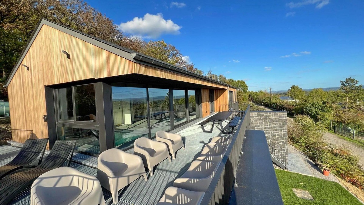 Septon House | Luxury Home in Durbuy with Valley View & Pool