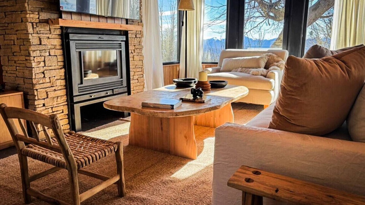Lanin National Park Ski Chalet | Luxury home Ski in/out in Las Pendientes with stuning views