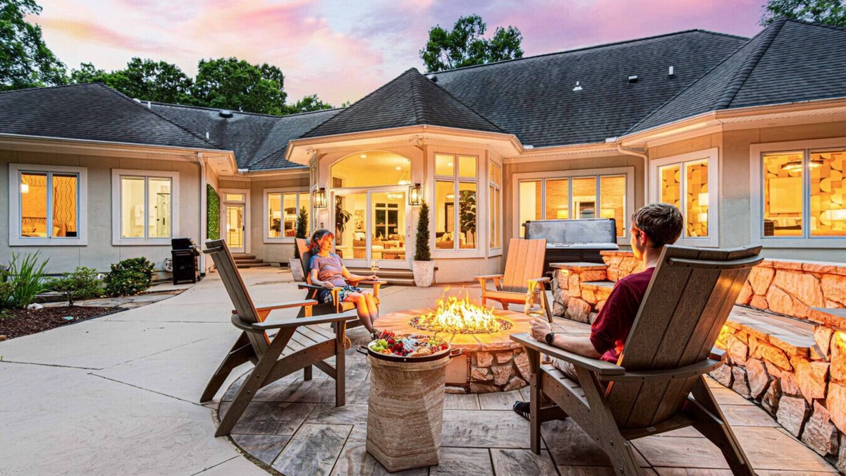 Burlington House | Luxury Home w/Hot Tub, Pets OK