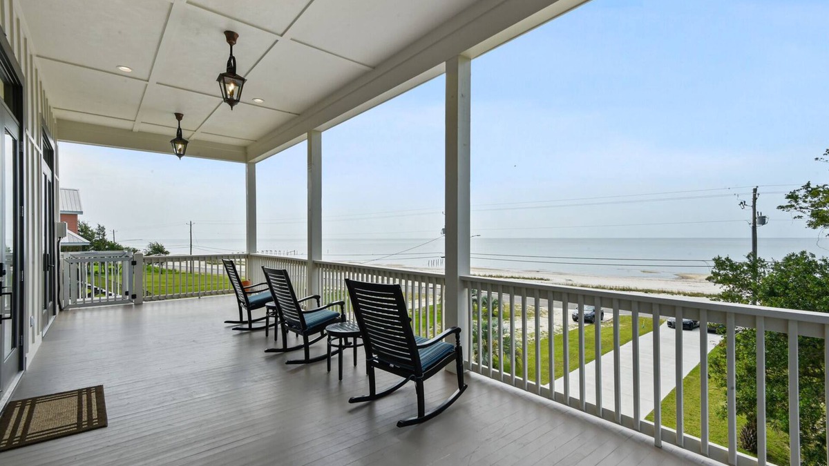 Waveland House | Luxury home with HEATED pool and spa on the Beach!