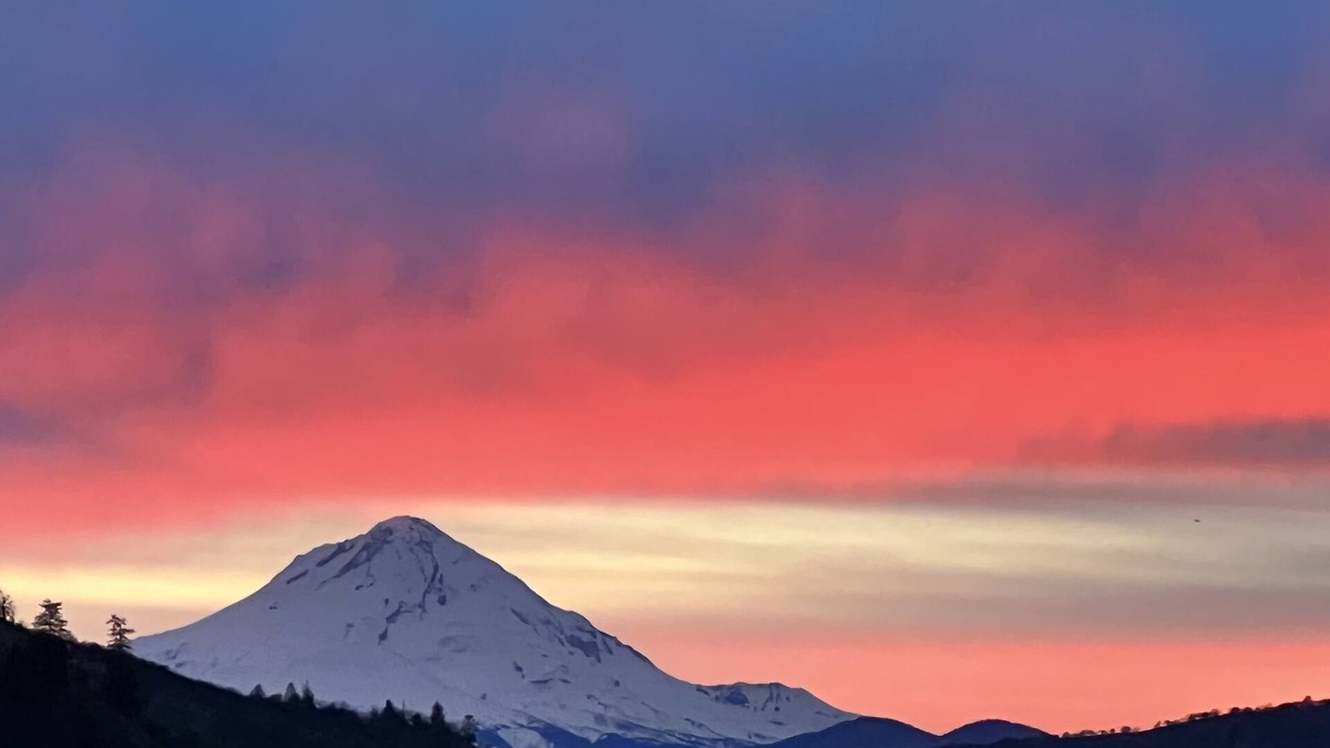 The Dalles House | Luxury idyllic guesthouse w/Mt Hood views, patio w/gas fire-pit, and gardens!