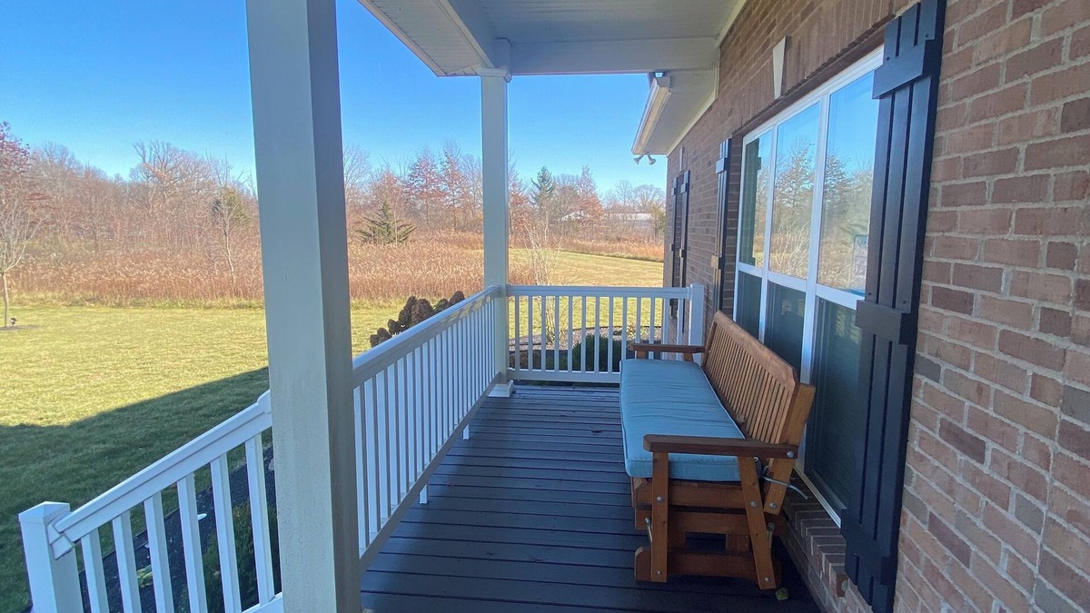 Marysville House | Luxury in the Country! Sleeps 8 with patio, nature preserve, & water views!