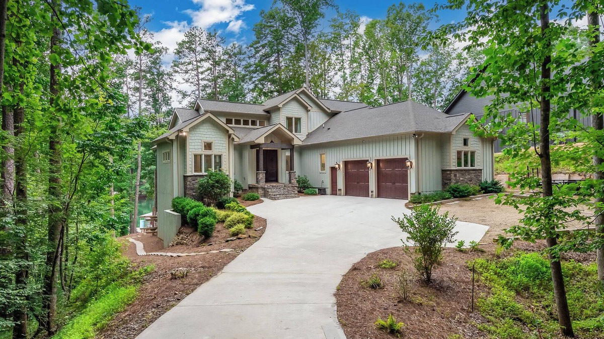 Sunset House | Luxury Lakefront Home on Beautiful Lake Keowee - Private Dock Hot Tub & Fire Pit