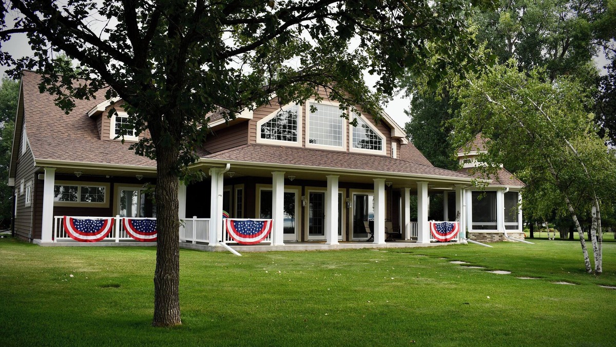 Otter Tail Township House | Luxury Lakefront Oasis: hot tub, Game Room & flat Private Beach!
