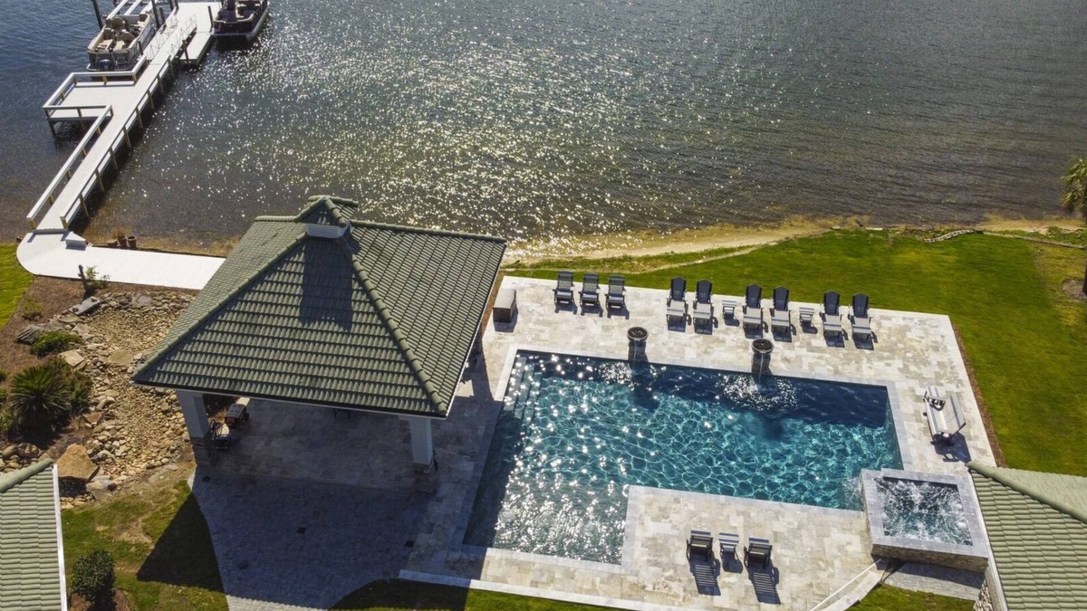 Lake Murray of Richland House | Luxury Lakefront Retreat Private Dock & Stunning Views!