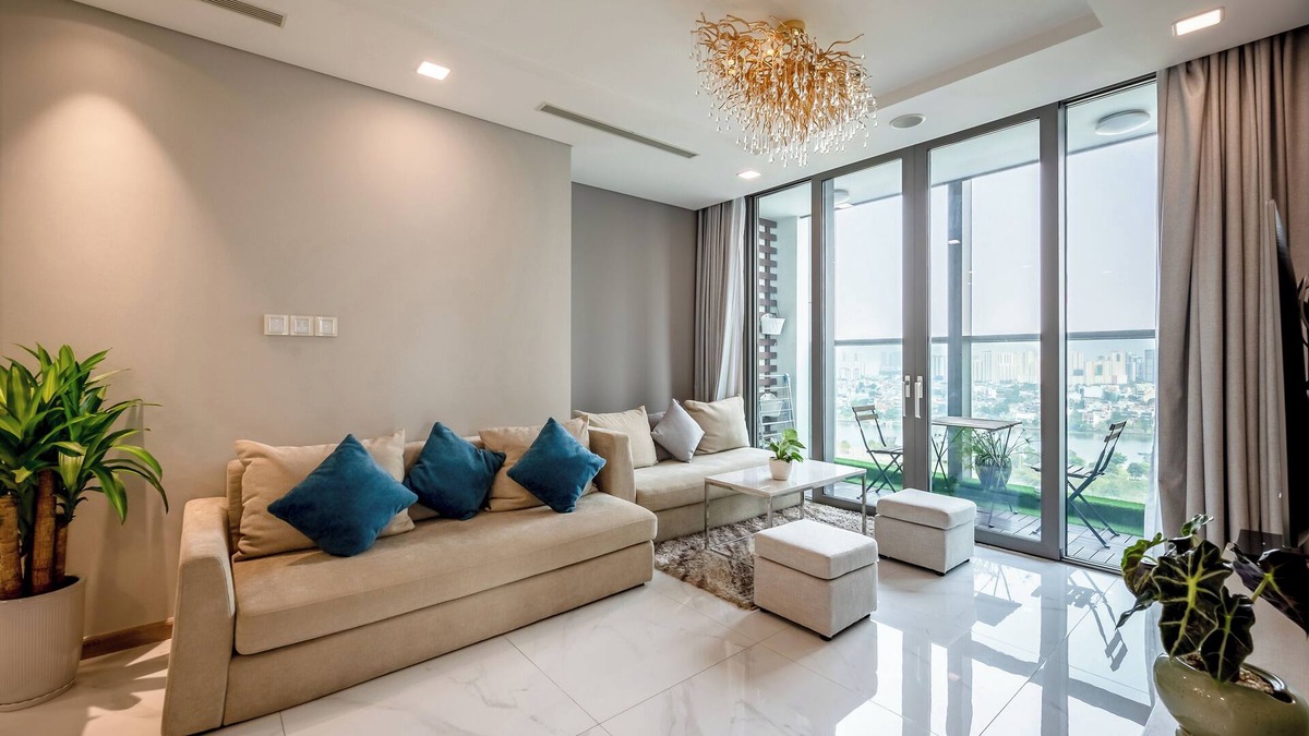 Hang Xanh Apartment | Luxury Landmark 81 Urban Riverside