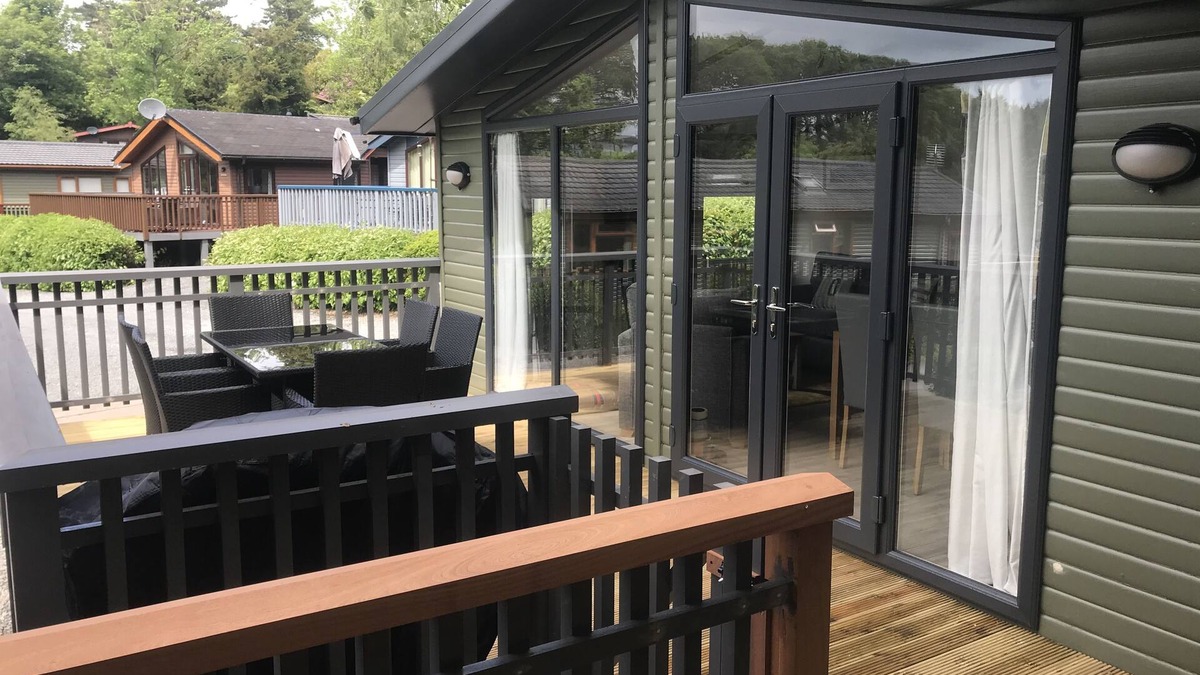 Bassenthwaite Cabin | Luxury lodge, Bassenthwaite,Nr Keswick, at the foot of Skiddaw.