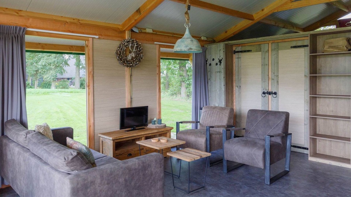 Municipality of Haaksbergen House | Luxury Lodge in Reesprong with Garden Fire Pit