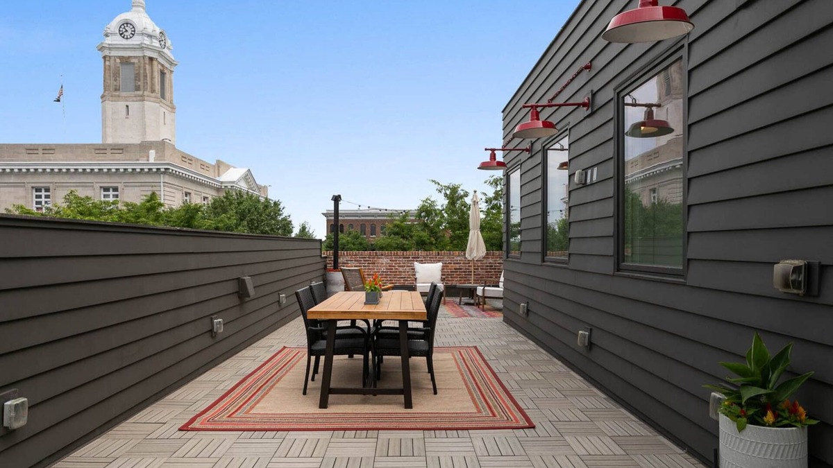 Downtown Apartment | Luxury Loft in Downtown Columbia with Rooftop Terrace