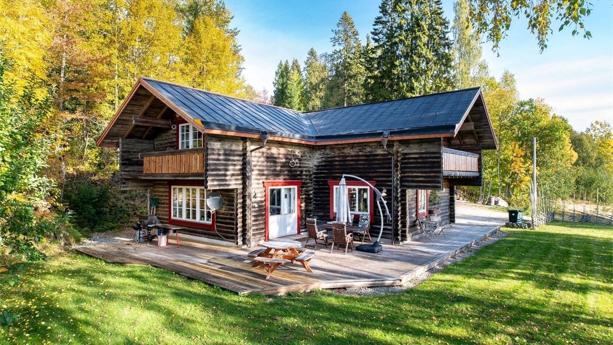 Bergsjo Cabin | Luxury log cabin (hot tub, wood stove, nature & northern lights) - Gränsfors 354
