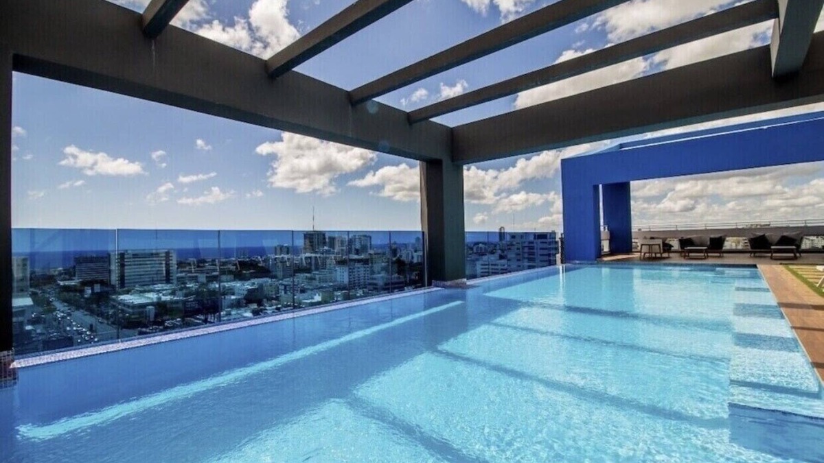 Los Prados Apartment | Luxury & Modern 2Bedroom 2baths Apartment with POOL Rooftop + GYM