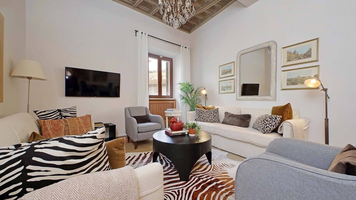 Rione VI Parione Apartment | Luxury Near Navona & Campo de’ Fiori – Stunning Views & Top Comfort!
