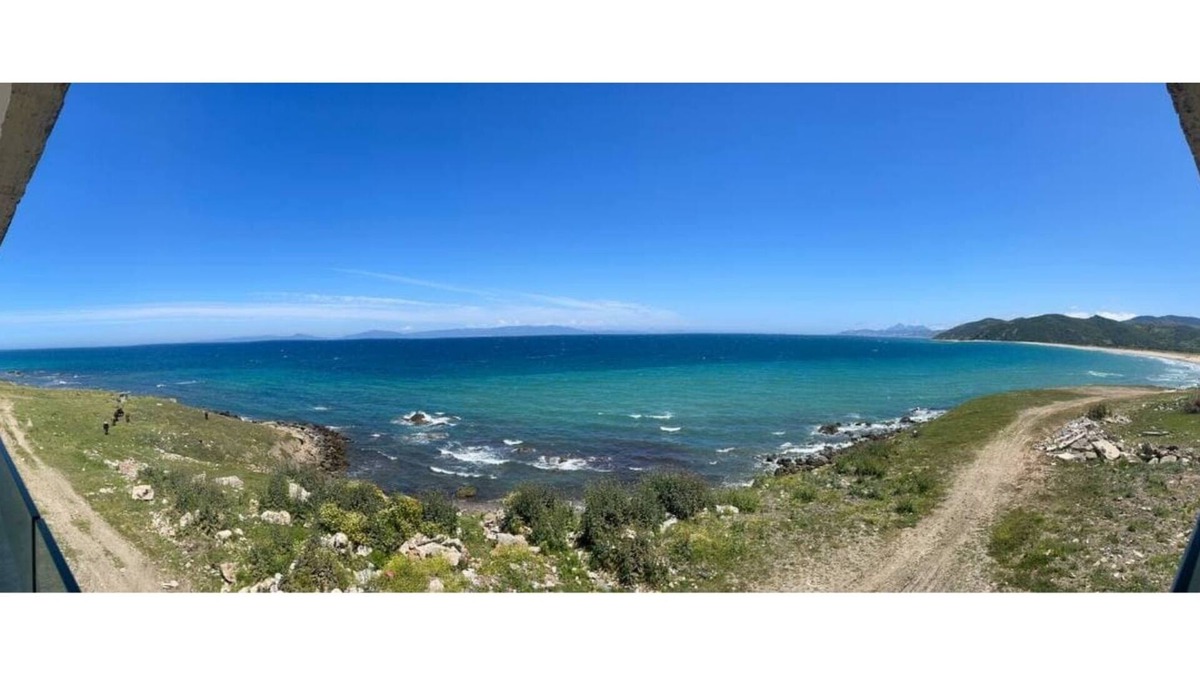Oued Alian Apartment | Luxury New 2 bedrooms, large terrace with Sea view - Oued Alian