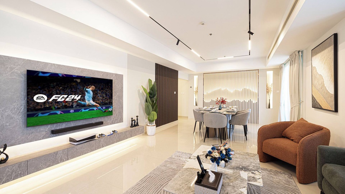 Trade Center Apartment | LUXURY NEWLY RENOVATED 4 BHK, Full Sea View , Marina , 5 min to beach