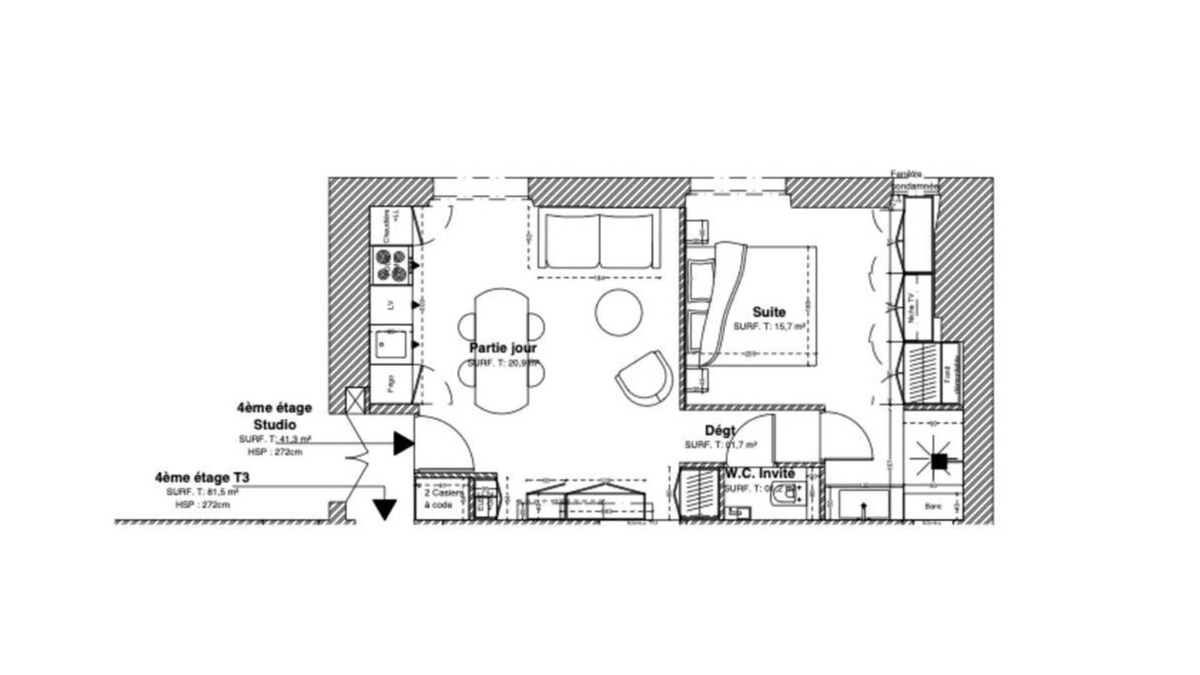 Saint-Germain-l'Auxerrois Apartment | luxury one bedroom apartment on Rue de Rivoli