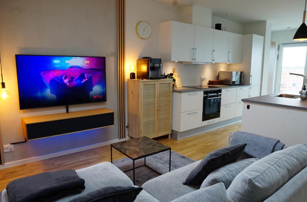Aarhus North Apartment | Luxury Penthouse, Best Location, 3 bedrooms