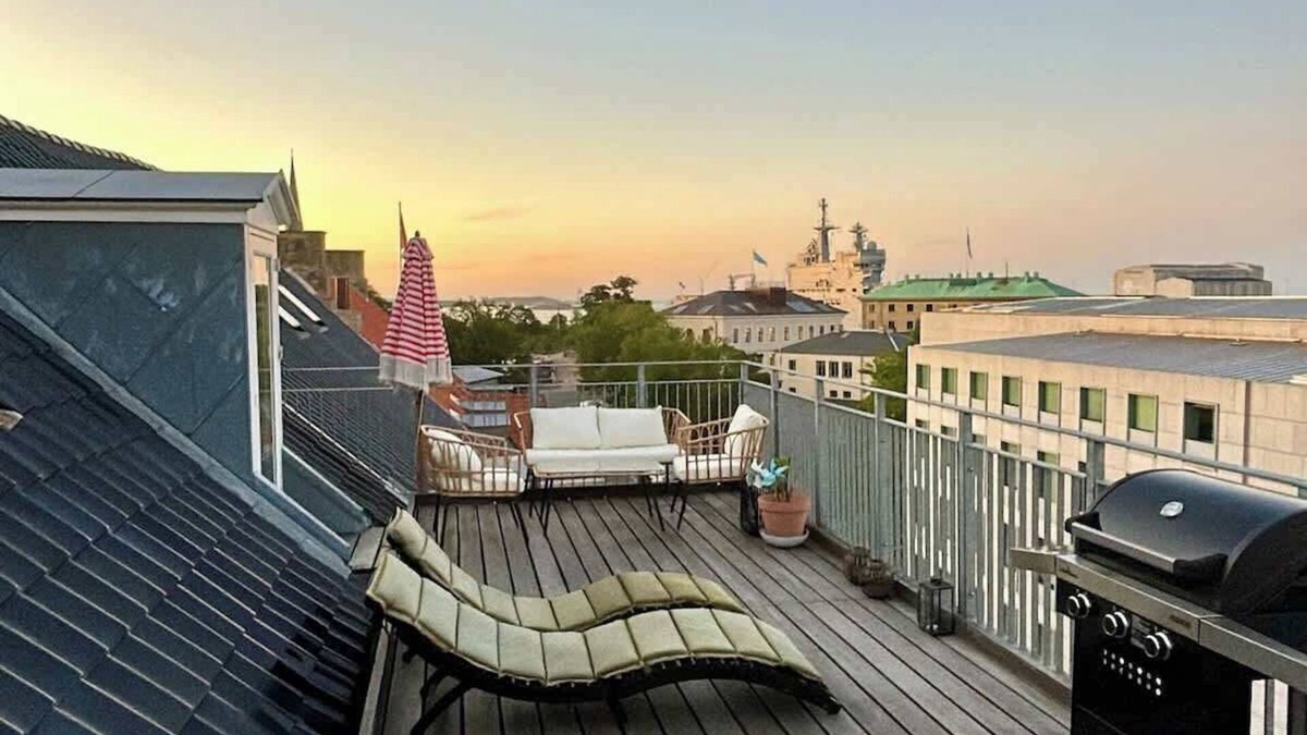 Copenhagen K Apartment | Luxury Penthouse Duplex with Water View
