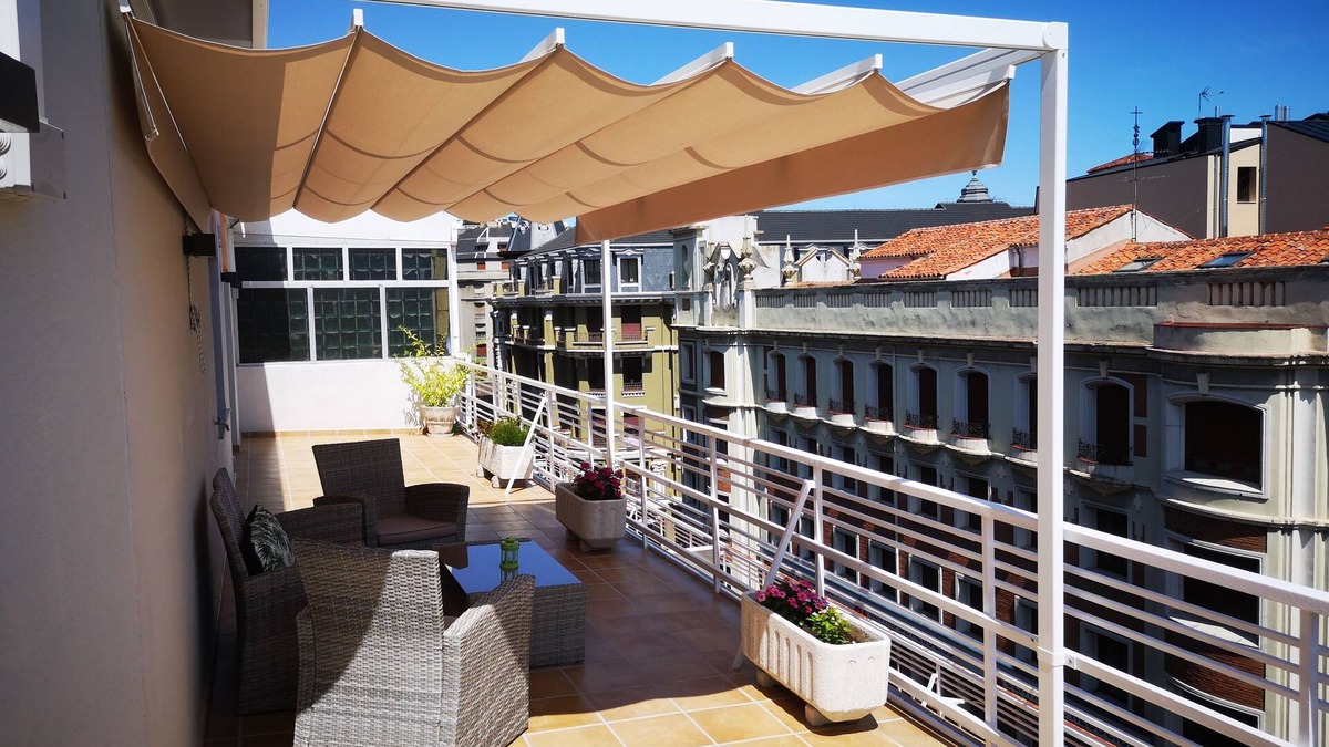 Leon City Centre Condo | Luxury penthouse with huge terrace in the center of León - leonapartamentos