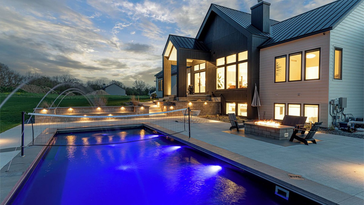 Ada House | Luxury Poolside Retreat | Sauna | Theater Room