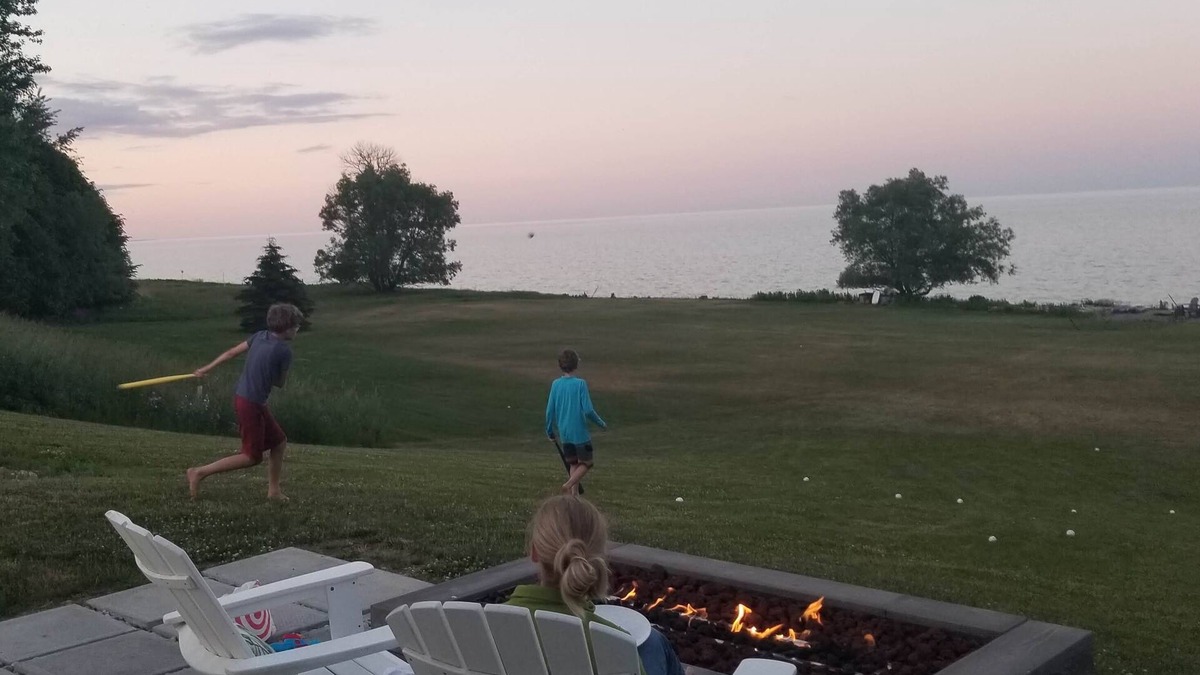 Cleveland House | Luxury private home on Lake Michigan with 5 acres near Whistling Straits Kohler
