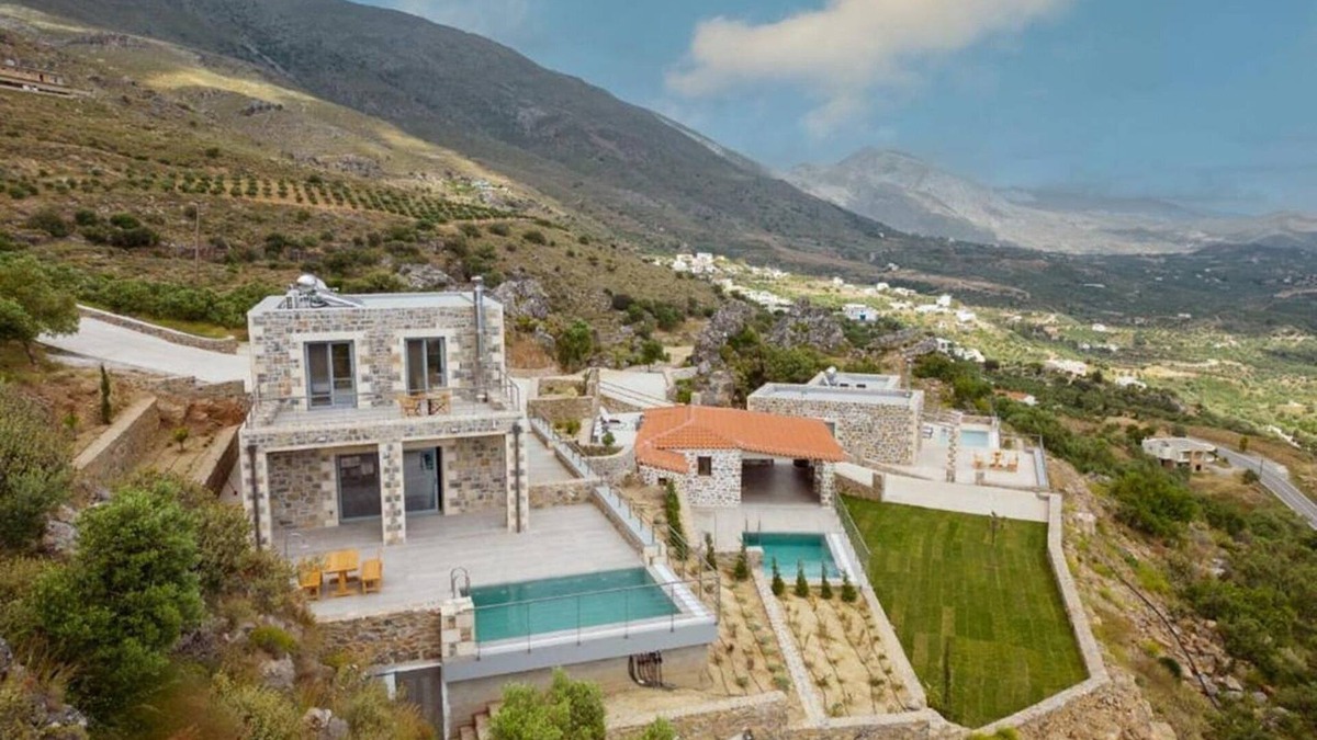 Agios Vasileios Villa | Luxury Rethymnon Villa | 2 Bedrooms |.