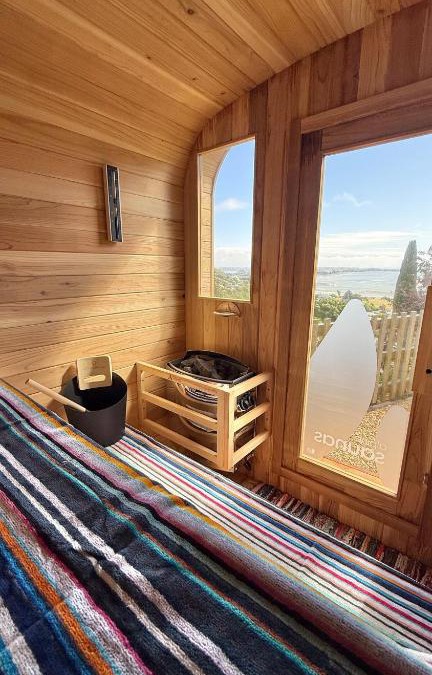 Mount Pleasant House | Luxury Retreat with Ocean Views, Sauna & Plunge