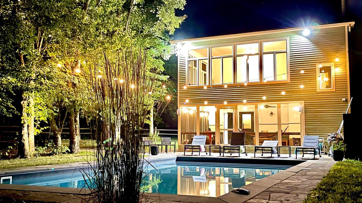 Town of Wawayanda Villa | Luxury School House Retreat With Sauna & Pool- 1HR from NYC