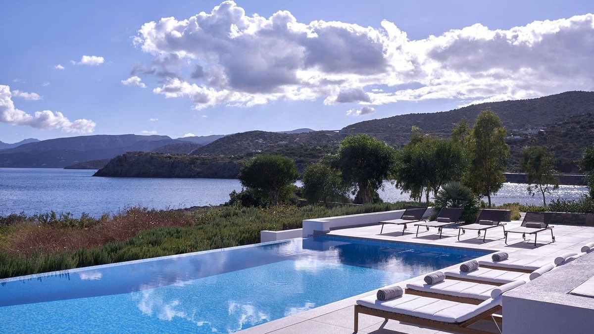 Ammoudara Villa | Luxury Seafront Crete Villa | Villa Gigi | 6 Bedrooms | Private Heated Pool |.