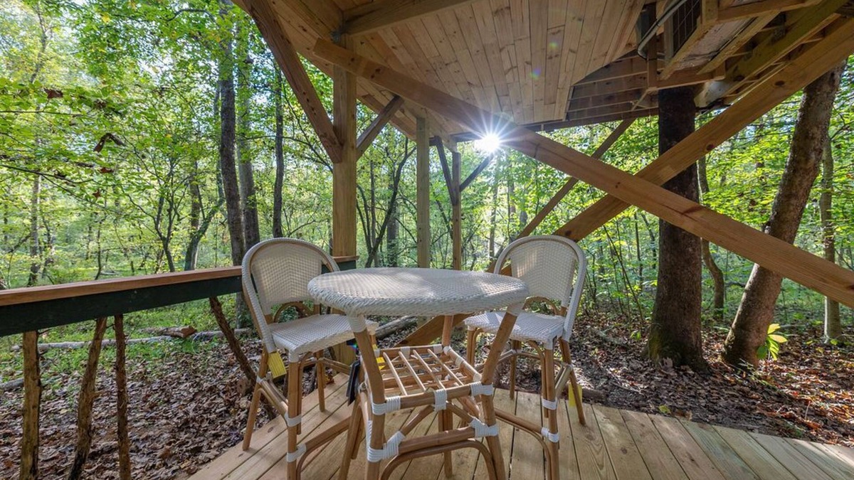 Palmyra Cabin | Luxury, Secluded Treehouse on the Rivanna River