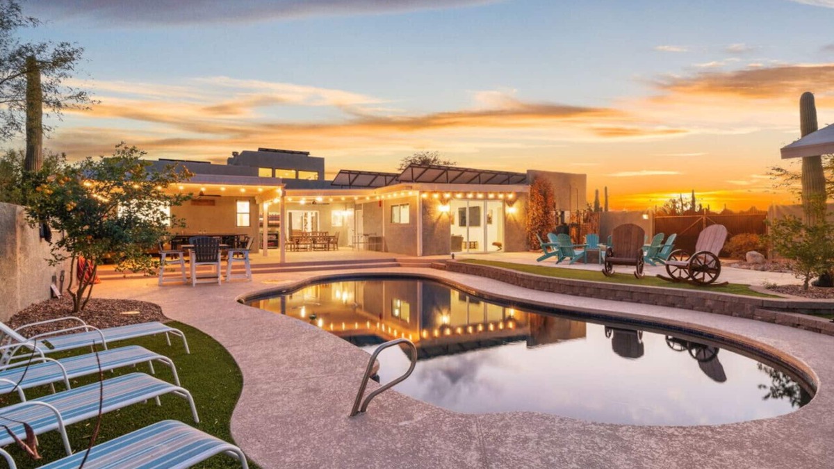 Tanque Verde House | Luxury Southwest Gem with Pool & Spa near Mt. Lemon!