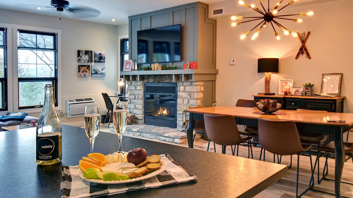 Mont-Tremblant Condo | Luxury Stay at Tremblant Les Eaux – Pools, Spa, and Proximity to the Village