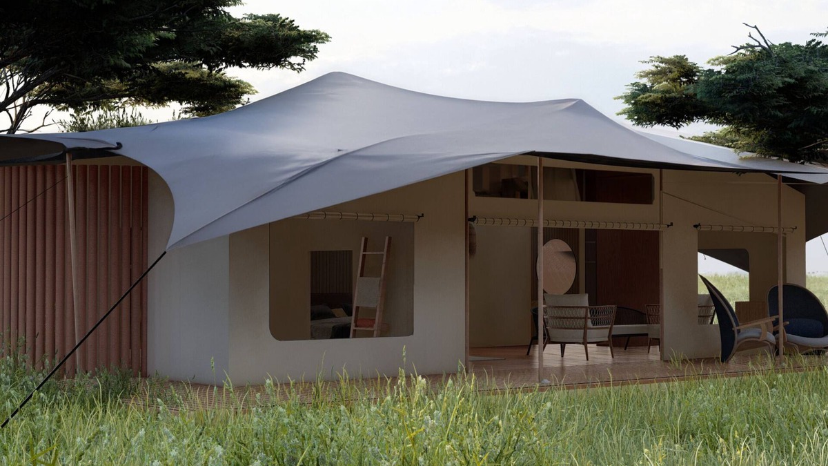 Serengeti National Park Hotel | Luxury Superior Tent inside Serengeti National Park