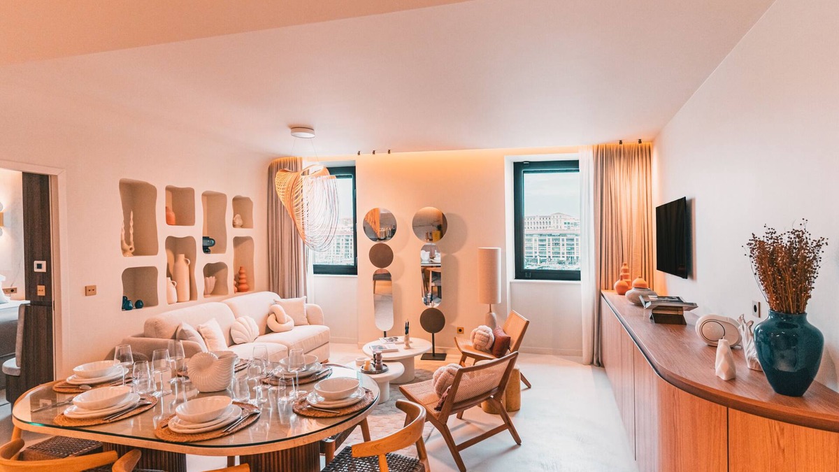 Palais de justice Apartment | Luxury T3 Pomegue - view of the Old Port