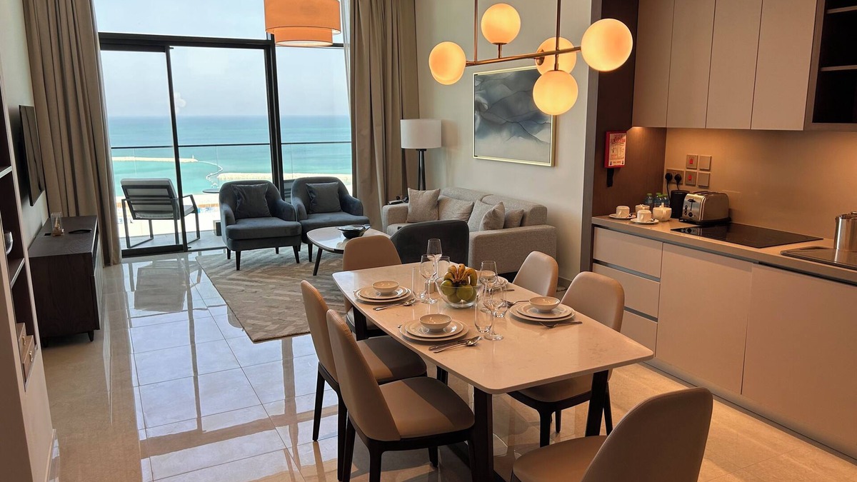 Muharraq Apartment | Luxury two-bedroom apartment at Address Bahrain.