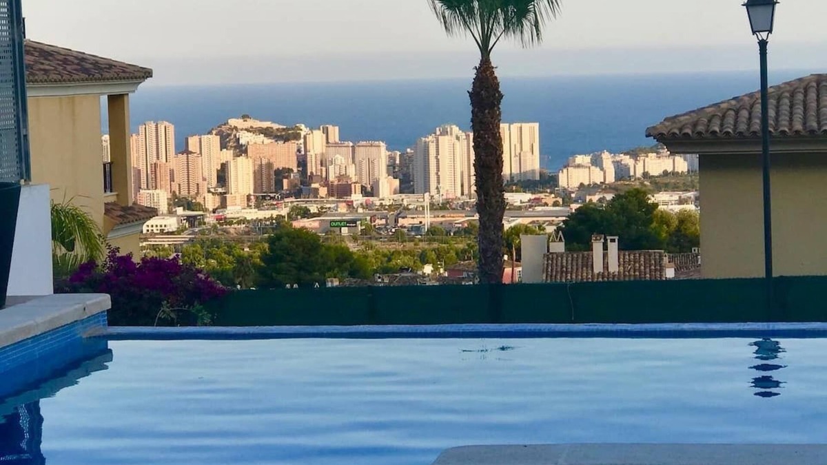 Golf Bahia Villa | luxury villa Benidorm/sea View