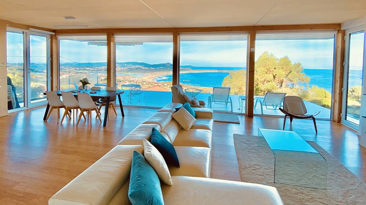 Valdovino Villa | Luxury Villa, breathtaking sea views. Passivhaus- valdoviño - Coruña