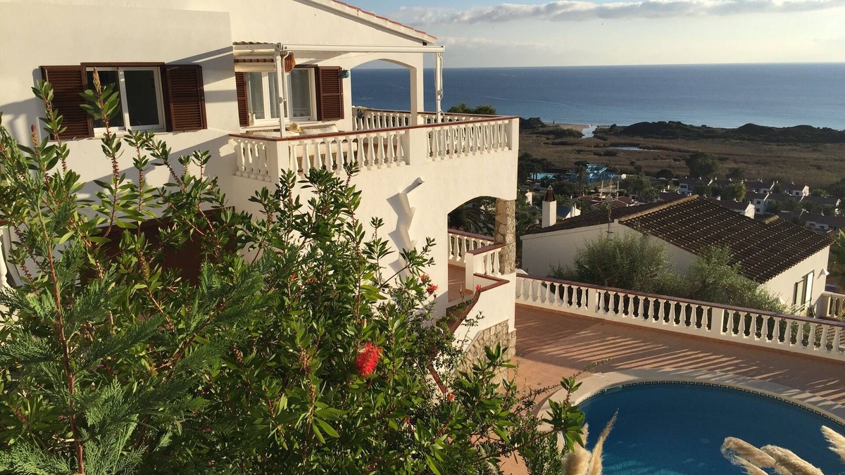 Sant Jaume Mediterrani Villa | Luxury Villa, Breathtaking 180° Sea & Sunset views, Private Pool. Fully AC