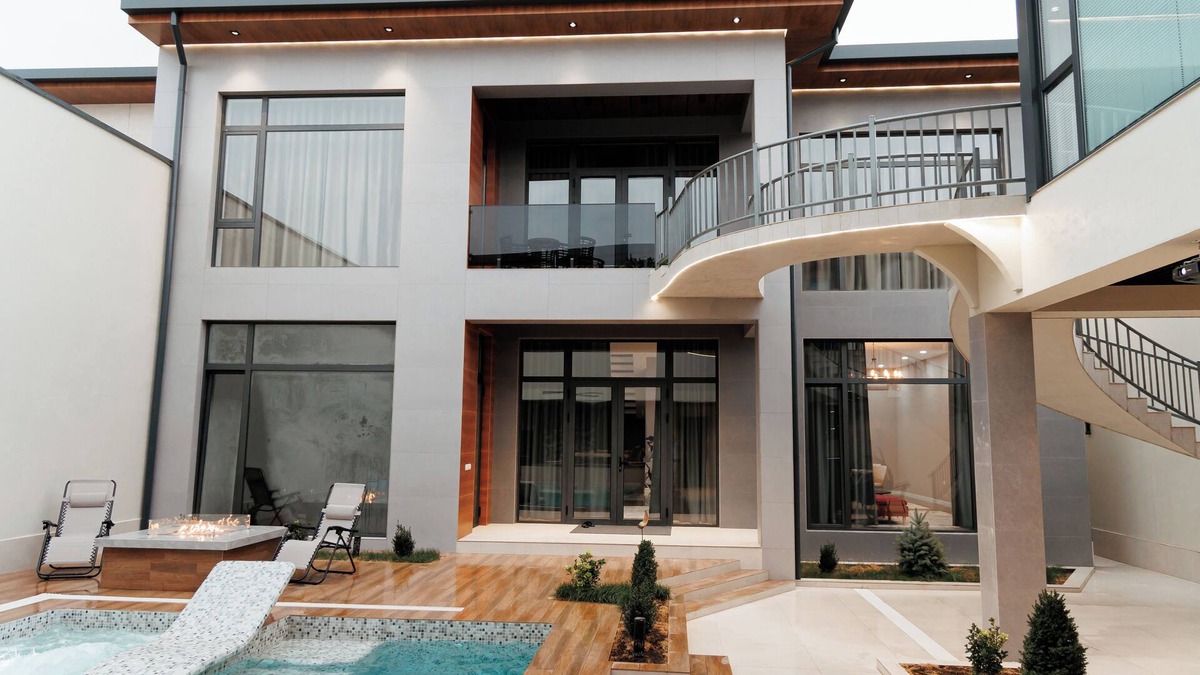 Gazalkent Villa | Luxury Villa Corner Garden WiFi, AC, Pool, 4 bedrooms in Bostanlik, Uzbekistan