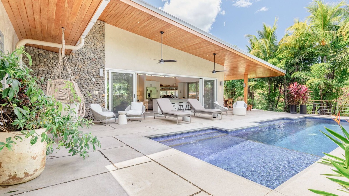 Playa Guiones House | Luxury Villa in Gated Community walk to Guiones