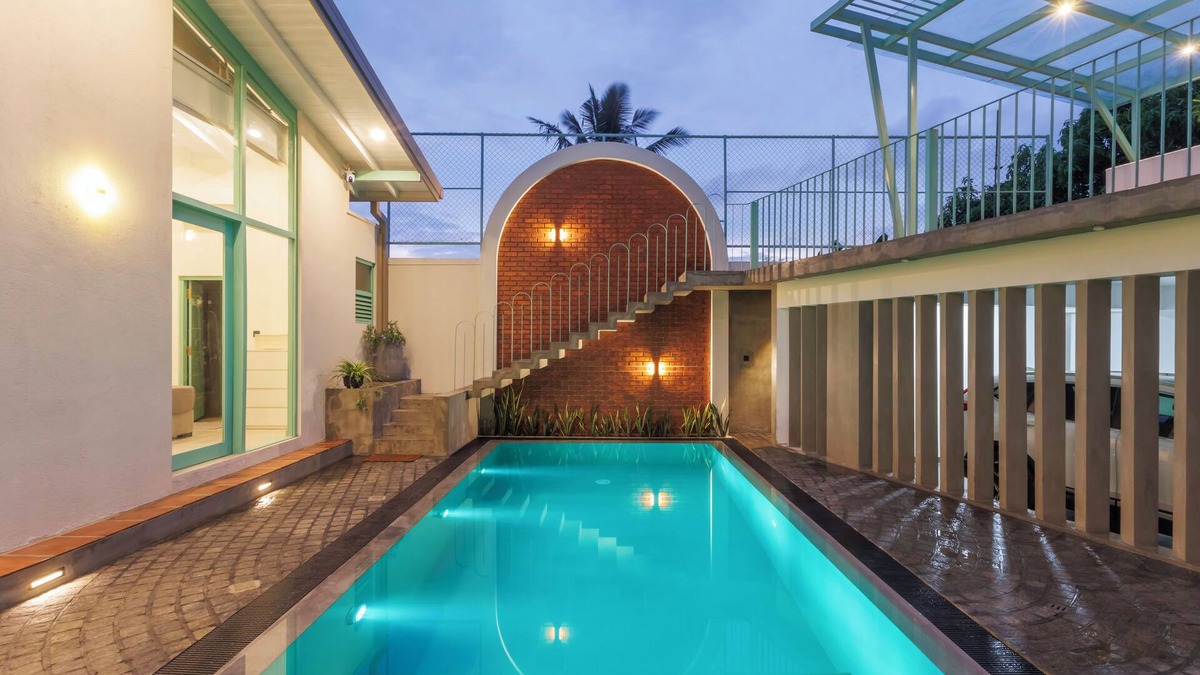 Hikkaduwa Villa | Luxury villa designed for digital nomads craving productivity and relaxation.